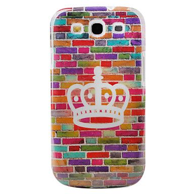 Case tijolo estilo duro para Samsung Galaxy s3